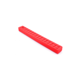 Gryzak logopedyczny duży klocek lego czerwony