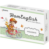 Homenglish Let's chat about holidays gra językowa - język angielski