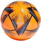 Piłka nożna Adidas Al Rihla Club Ball pomarańczowa MŚ Qatar 2022