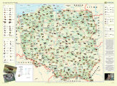 Zoogeografia Polski - mapa ścienna