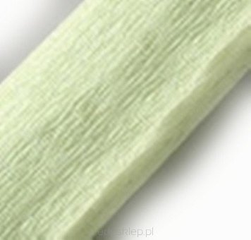 Bibuła marszczona krepa krepina Happy Color 25x200cm -perłowa zielona 5 rolek
