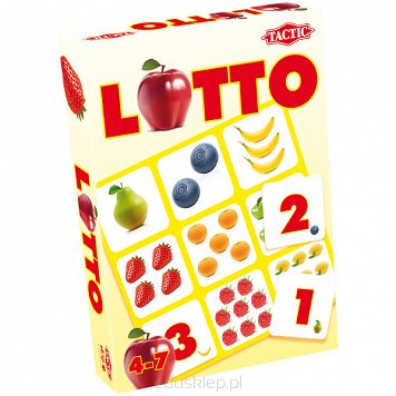 Gra Lotto Liczby i Owoce Tactic