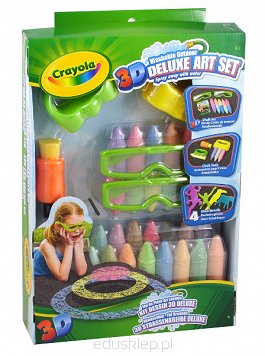 Zestaw De Luxe Kreda 3D Crayola