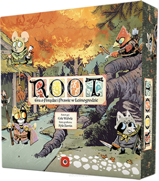 Root (edycja polska) gra strategiczna widok pudełka
