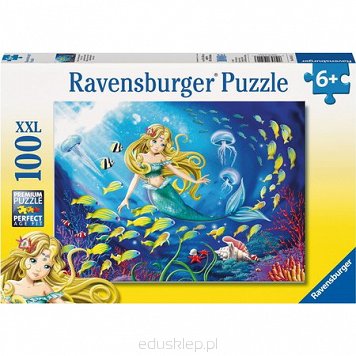 Puzzle 100 Elementów Mała Syrenka Ravensburger