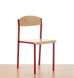 Krzesło szkolne Skrzat rozmiar 6 (wzrost ucznia 159- 188 cm) zapewnia wygodę oraz prawidłową postawę ucznia podczas zajęć lekcyjnych.