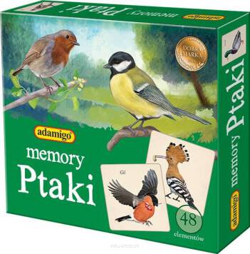 Gra ADAMIGO MEMORY jest doskonałą grą towarzyską dla wszystkich, rozwija pamięć, uczy koncentracji, zbliża rodzinę i uprzyjemnia wolne chwile.