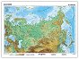 Azja północna fizyczna i polityczna język niemiecki mapa dwustronna