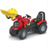 Traktor na pedały X-Track z łyżką ciche koła PREMIUM 3-10 lat