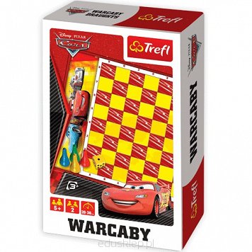 Gra Podróżna Warcaby Cars Trefl
