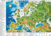 Obrazkowa mapa Europy dla dzieci