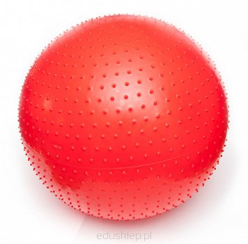 Piłka Therasensory jest wykorzystywana przede wszystkim do refleksoterapii i masażu.