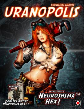Uranopolis dodatek do gry Neuroshima HEX (edycja 3.0) widok pudełka