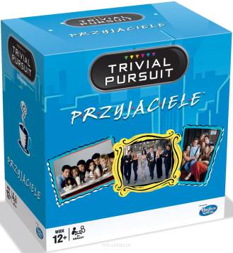 Trivial Pursuit: Przyjaciele gra karciana pudełko
