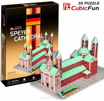 Puzzle 3D Speyer Katedra Cubicfun