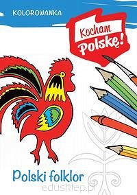 Malowanka patriotyczna Polski folklor