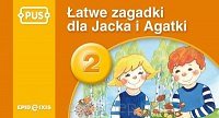 Łatwe zagadki Jacka i Agatki 2 to druga z serii nowych książeczek przeznaczonych dla dzieci przedszkolnych. Dzięki książeczce dzieci poznają swoje najbliższe otoczenie. 