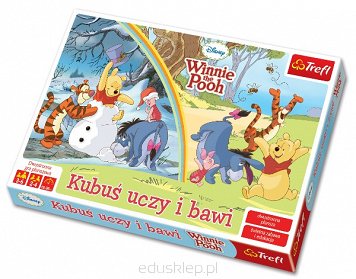 Gra edukacyjna z Kubusiem Puchatkiem i jego przyjaciółmi.