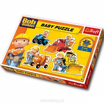 Puzzle Baby Bob i Jego Maszyny Trefl