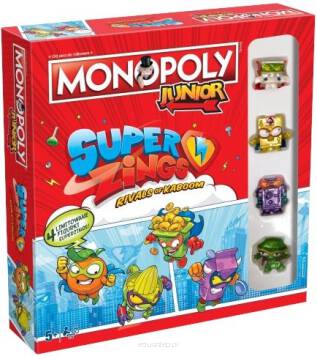 Monopoly Junior: Super Zings gra strategiczna