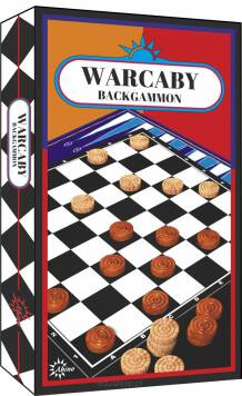 Zestaw gier: Warcaby i Backgammon.