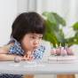 Drewniane Ciasto Tort Urodzinowy do Krojenia VIGA PolarB świeczki