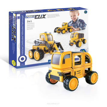 Zabawka do składania Pojazdy 3w1 to produkt, przy pomocy którego dziecko uczy się kreatywnego myślenia i ćwiczy zdolności manualne, co sprawia, że jest idealnym rozwiązaniem dla każdego małego konstruktora.