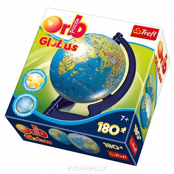 Puzzle 180 Elementów Orb Globus Junior Trefl