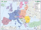 Unia Europejska - Rozwój Unii Europejskiej - dwustronna mapa ścienna