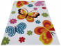Dywan dla dzieci Bella 14 Motyle kremowy 200 x 290 cm
