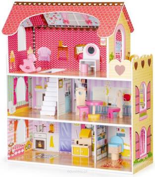 Duży domek dla lalek to marzenie każdej dziewczynki!