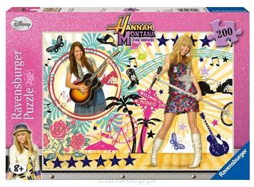 Puzzle 200 Elementów Hannah Montana New 10 Ravensburger