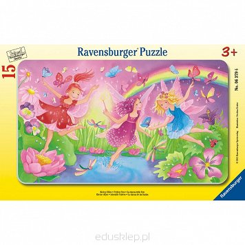 Puzzle 15 Elementów Śliczne Wróżki Ravensburger
