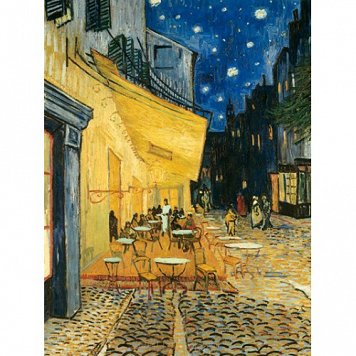 Puzzle 1000 Elementów Van Gogh Taras Kawiarni Ravensburger