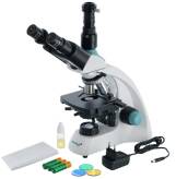 Trójokularowy mikroskop laboratoryjny Levenhuk 400T 