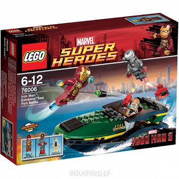 Lego Iron Man Bitwa o Port Extremis