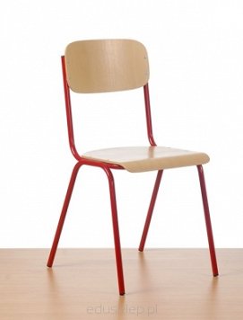 Krzesło szkolne Oskar rozmiar 3 (wzrost dziecka 119 - 142 cm) zapewnia wygodę oraz prawidłową postawę ucznia podczas zajęć lekcyjnych.