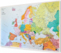 Europa polityczna 160x110cm. Mapa do wpinania korkowa.