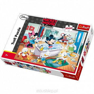 Puzzle 1000 Elementów Mickey Super Kąpiel Trefl
