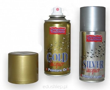 Farba dekoracyjna spray złoto 150ml