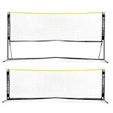 Regulowany zestaw do siatkonogi siatkówki badmintona 
