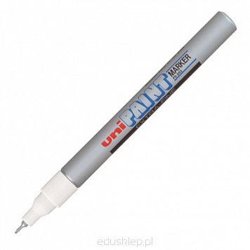 Profesjonalny marker olejowy UNI PX-203, kolor: srebrny.