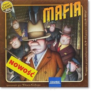 Mafia to wciągająca gra psychologiczna oparta na schemacie popularnej gry towarzyskiej. Mogą bawić się w nią dorośli i dzieci, doskonale sprawdza się na wszelkiego rodzaju imprezach, wyjazdach integracyjnych, obozach, świetlicach itp.