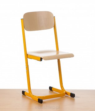 Krzesło szkolne JT-R z regulowaną wysokością rozmiar 5-6 (wzrost ucznia 146- 176 cm, 159- 188 cm) zapewnia wygodę oraz prawidłową postawę ucznia podczas zajęć lekcyjnych.