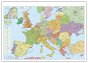 Europa mapa ścienna drogowa