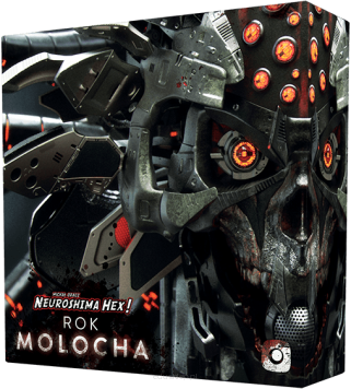 Neuroshima HEX (edycja 3.0): Rok Molocha gra strategiczna widok pudełka