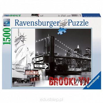 Puzzle 1500 Elementów Brookliński Most Ravensburger