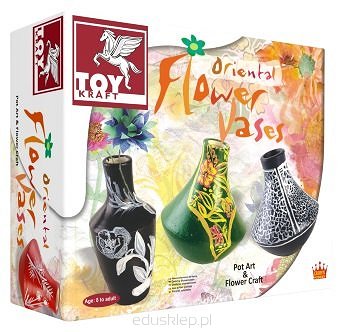 Orientalne wazy - Oriental Flower Vases. Toy Kraft