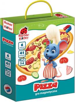 Pizza: Gra magnetyczna widok pudełka
