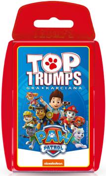 Top Trumps: Psi Patrol gra karciana przód pudełka